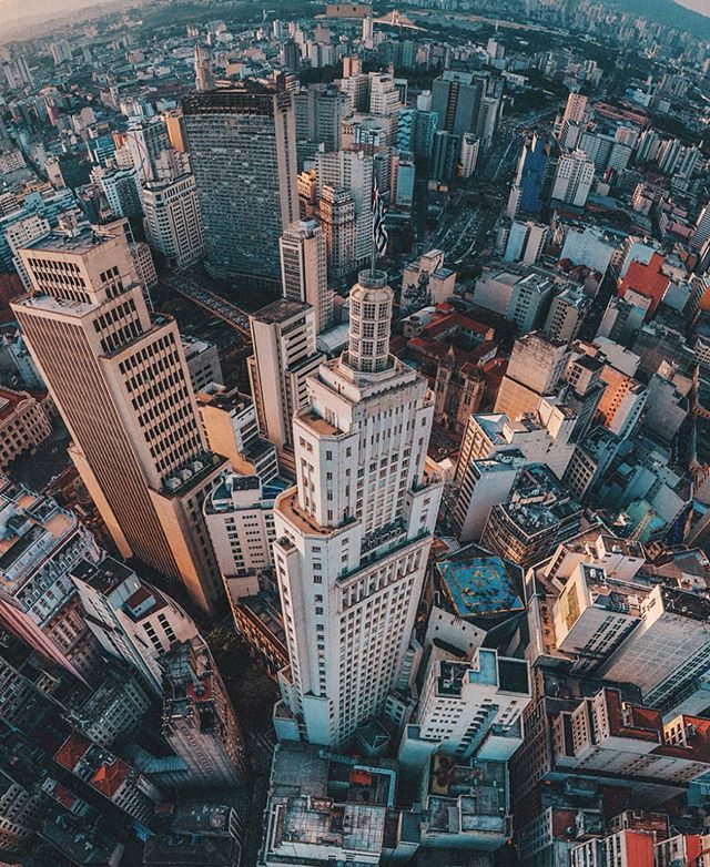 Vista aérea de São Paulo